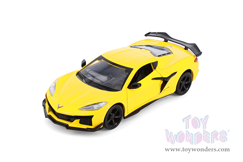 Showcasts® Collectibles - Chevrolet® Corvette® Z06 (1/24 scale diecast model car, Yellow) 68289WYL MAP: $22.99