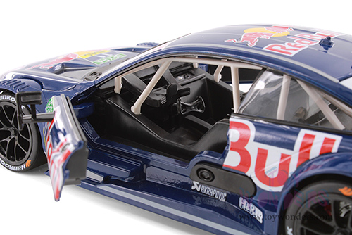Showcasts® Collectibles - BMW M4 DTM with Red Bull Racing Livery (1/24 scale diecast model car, Dark Blue/w Red Bull graphics) 68295D MAP: $19.99