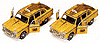 Show product details for Superior - N.Y.C. Checker Taxi Cab w/ Empire State Building (1963, 1:34, Yellow) 6853DE