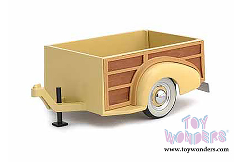 Motor City - Woody Trailer (1:18, scale diecast model car, Italian Cream) 71001CM