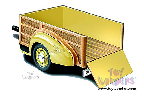 Motor City - Woody Trailer (1:18, scale diecast model car, Italian Cream) 71001CM