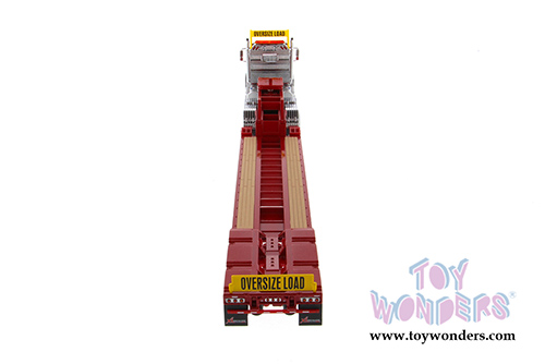 Diecast Masters - International&reg; HX520 SFFA Tandem Tractor with XL 120 Low-Profile HDG Trailer (1/50 scale diecast model car, Red) 71016