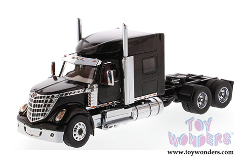 Diecast Masters - International® LoneStar Sleeper SFFA Tandem Cab Truck Tractor (1/50 scale diecast model car, Black) 71023 MAP: $54.99