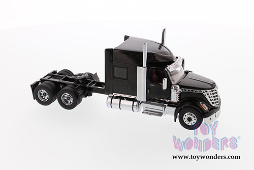 Diecast Masters - International® LoneStar Sleeper SFFA Tandem Cab Truck Tractor (1/50 scale diecast model car, Black) 71023 MAP: $54.99