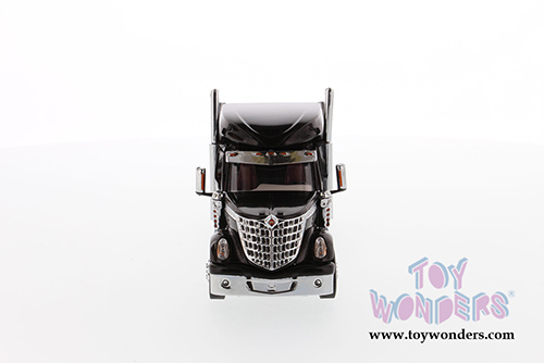 Diecast Masters - International® LoneStar Sleeper SFFA Tandem Cab Truck Tractor (1/50 scale diecast model car, Black) 71023 MAP: $54.99