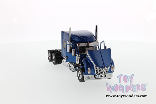 Diecast Masters - International® LoneStar Sleeper SFFA Tandem Cab Truck Tractor (1/50 scale diecast model car, Blue) 71026