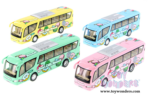 Kinsmart - Desserts Bus (7" long diecast model car, Asstd.) 7103D