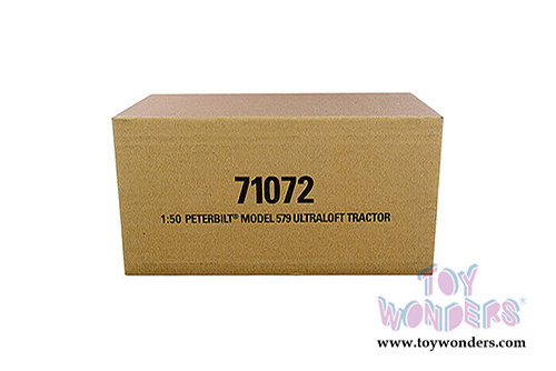 Diecast Masters - Peterbilt&reg; 579 UltraLoft Day Cab SBFA Truck Tractor (1/50 scale diecast model car, Pearl White) 71072