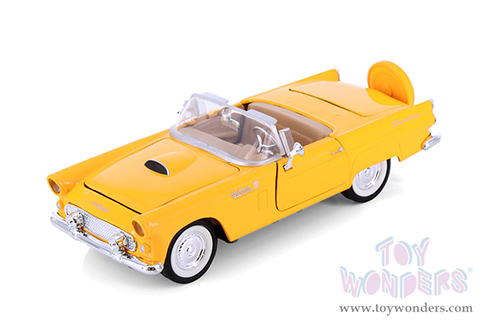 Showcasts® Collectibles - Ford Thunderbird Convertible (1956, 1/24 scale diecast model car, Asstd.) 71215D MAP: $19.99