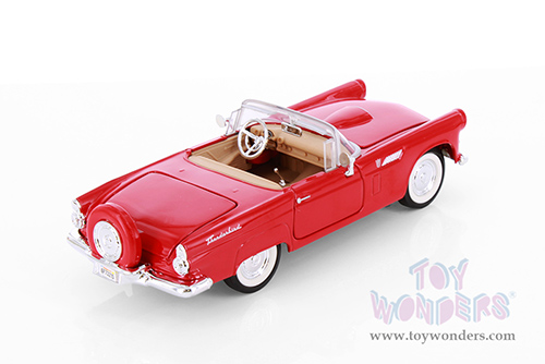 Showcasts® Collectibles - Ford Thunderbird Convertible (1956, 1/24 scale diecast model car, Asstd.) 71215D MAP: $19.99