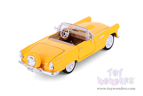 Showcasts® Collectibles - Ford Thunderbird Convertible (1956, 1/24 scale diecast model car, Asstd.) 71215D MAP: $19.99