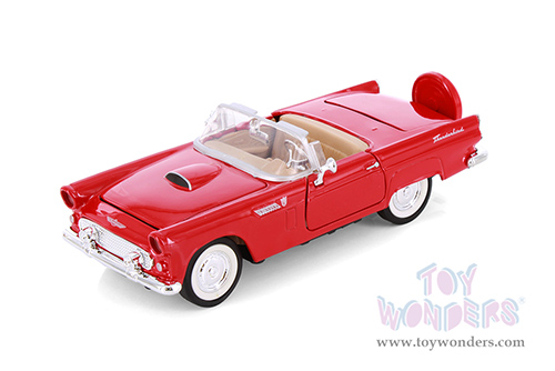 Showcasts® Collectibles - Ford Thunderbird Convertible (1956, 1/24 scale diecast model car, Asstd.) 71215D MAP: $19.99