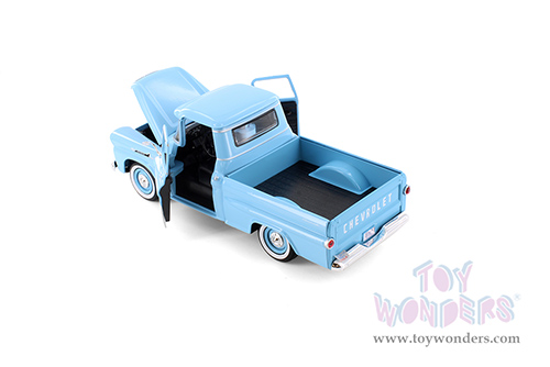Showcasts® Collectibles - Chevy Apache Fleetside Pickup Truck (1958, 1/24 scale diecast model car, Asstd.) 71311D MAP: $19.99