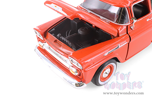Showcasts® Collectibles - Chevy Apache Fleetside Pickup Truck (1958, 1/24 scale diecast model car, Asstd.) 71311D MAP: $19.99