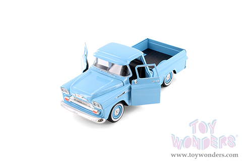 Showcasts® Collectibles - Chevy Apache Fleetside Pickup Truck (1958, 1/24 scale diecast model car, Asstd.) 71311D MAP: $19.99