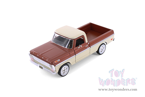 Showcasts® Collectibles - Ford F-100 Pickup Truck (1969, 1/24 scale diecast model car, Asstd.) 71315D MAP: $19.99