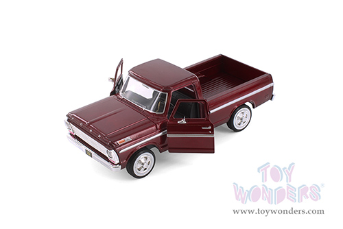 Showcasts® Collectibles - Ford F-100 Pickup Truck (1969, 1/24 scale diecast model car, Asstd.) 71315D MAP: $19.99