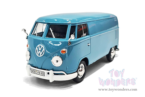 Showcasts® Collectibles - Volkswagen Type 2 (T1) Delivery Van (1/24 scale diecast model car, Blue) 71342BU MAP: $22.99