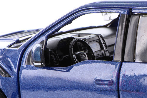 Showcasts® Collectibles - Ford F-150 Raptor Pickup (2017, 1/27 scale die cast model car, Blue) 71344BUD MAP: $19.99