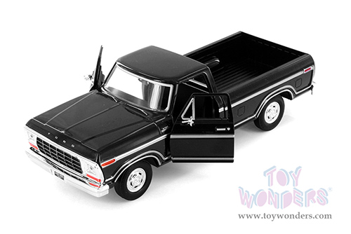 Showcasts® Collectibles - Ford F-150 Custom Pickup (1979, 1/24 scale diecast model car, Black) 71346BK MAP: $22.99