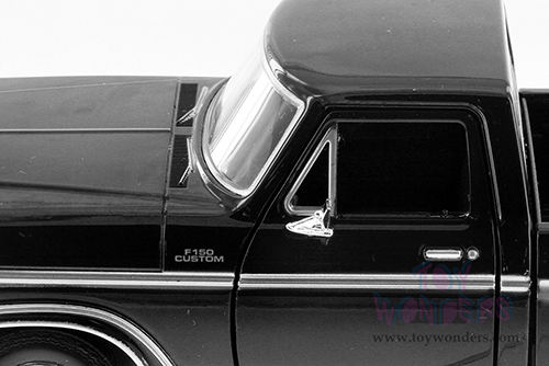 Showcasts® Collectibles - Ford F-150 Custom Pickup (1979, 1/24 scale diecast model car, Black) 71346BK MAP: $22.99