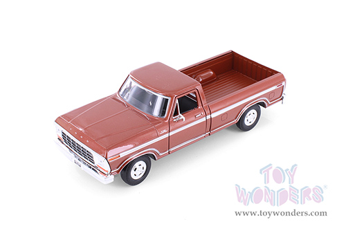 Showcasts® Collectibles - Ford F-150 Custom Pickup (1979, 1/24 scale diecast model car, Brown) 71346BR MAP: $22.99