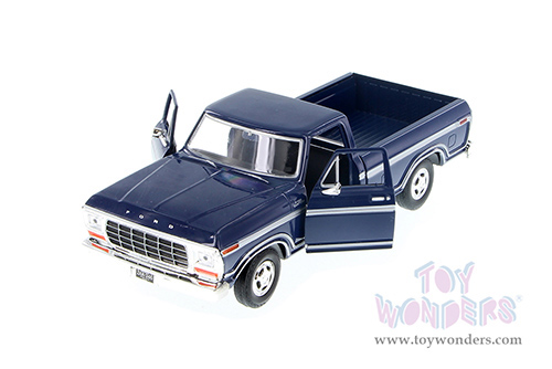 Showcasts® Collectibles - Ford F-150 Custom Pickup (1979, 1/24 scale diecast model car, Blue) 71346BU MAP: $22.99