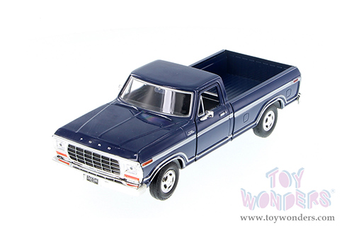 Showcasts® Collectibles - Ford F-150 Custom Pickup (1979, 1/24 scale diecast model car, Blue) 71346BU MAP: $22.99