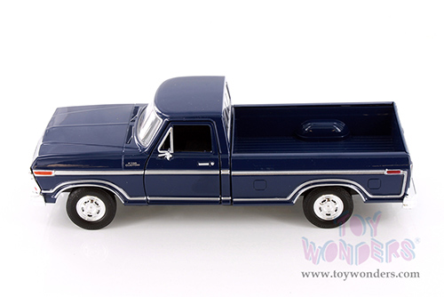 Showcasts® Collectibles - Ford F-150 Custom Pickup (1979, 1/24 scale diecast model car, Dark Blue) 71346D MAP: $19.99