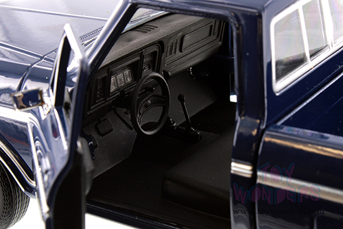 Showcasts® Collectibles - Ford F-150 Custom Pickup (1979, 1/24 scale diecast model car, Dark Blue) 71346D MAP: $19.99