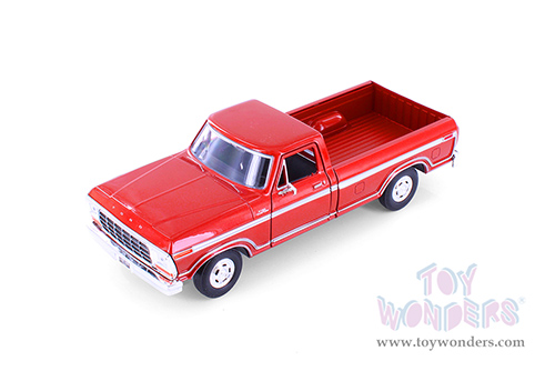 Showcasts® Collectibles - Ford F-150 Custom Pickup (1979, 1/24 scale diecast model car, Dark Blue) 71346D MAP: $19.99