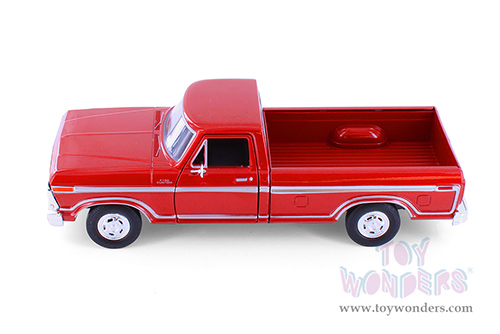 Showcasts® Collectibles - Ford F-150 Custom Pickup (1979, 1/24 scale diecast model car, Red) 71346R MAP: $22.99