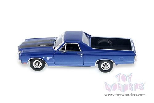 Showcasts® Collectibles - Chevy® El Camino™ SS™ 396 Hardtop (1970, 1/24 scale diecast model car, Blue) 71347BU MAP: $22.99