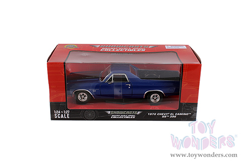 Showcasts® Collectibles - Chevy® El Camino™ SS™ 396 Hardtop (1970, 1/24 scale diecast model car, Blue) 71347BU MAP: $22.99
