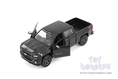 Showcasts® Collectibles - Chevy® Silverado™ 1500 LT Z71 Crew Cab Truck (2017, 1/27 scale diecast model car, Black) 71348BK MAP: $22.99