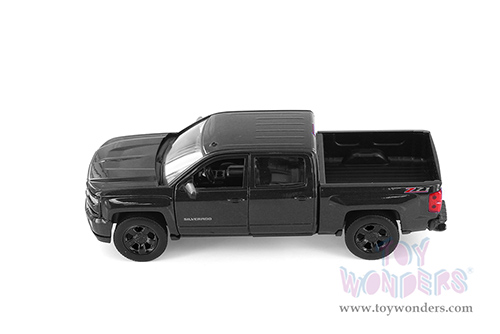 Showcasts® Collectibles - Chevy® Silverado™ 1500 LT Z71 Crew Cab Truck (2017, 1/27 scale diecast model car, Black) 71348BK MAP: $22.99
