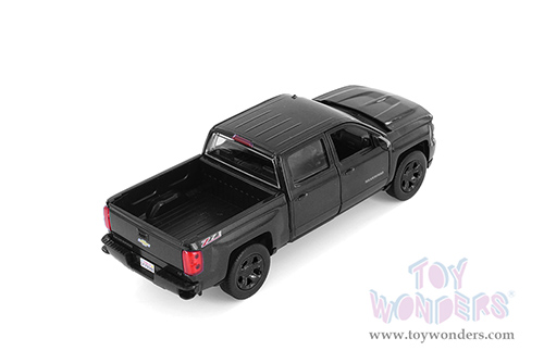 Showcasts® Collectibles - Chevy® Silverado™ 1500 LT Z71 Crew Cab Truck (2017, 1/27 scale diecast model car, Black) 71348BK MAP: $22.99