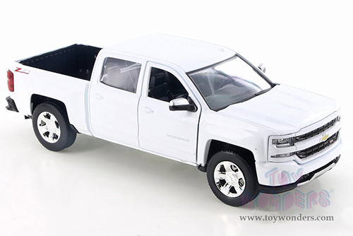 Showcasts® Collectibles - Chevy® Silverado™ 1500 LT Z71 Crew Cab Truck (2017, 1/27 scale diecast model car, White) 71348WT MAP: $22.99