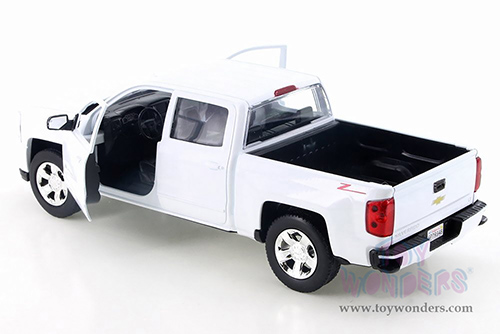 Showcasts® Collectibles - Chevy® Silverado™ 1500 LT Z71 Crew Cab Truck (2017, 1/27 scale diecast model car, White) 71348WT MAP: $22.99