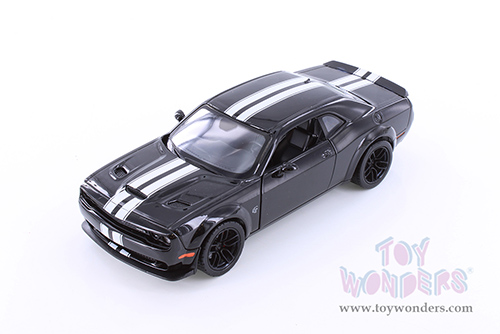 Showcasts® Collectibles - Dodge Challenger SRT Hellcat Widebody Hard Top (2018, 1/24 scale diecast model car, Black) 71350BK MAP: $22.99