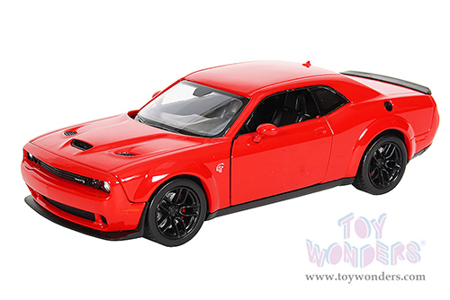 Showcasts® Collectibles - Dodge Challenger SRT Hellcat Widebody Hard Top (2018, 1/24 scale diecast model car, Tor Red) 71350TR MAP: $22.99
