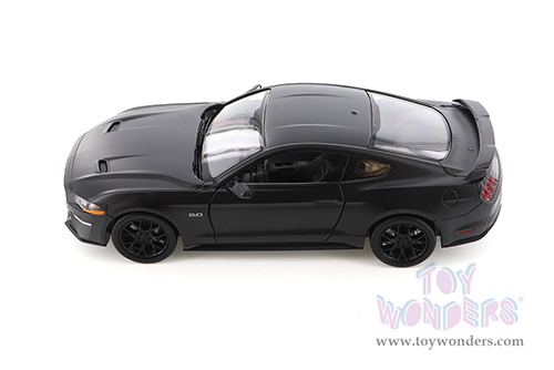 Showcasts® Collectibles - Ford Mustang GT Hardtop (2018, 1/24 scale diecast model car, Matte Black) 71352MBK MAP: $22.99