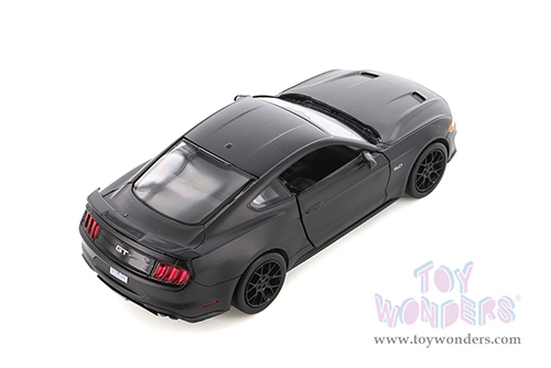 Showcasts® Collectibles - Ford Mustang GT Hardtop (2018, 1/24 scale diecast model car, Matte Black) 71352MBK MAP: $22.99