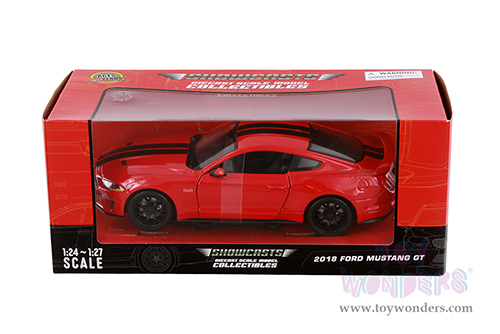 Showcasts® Collectibles - Ford Mustang GT Hardtop (2018, 1/24 scale diecast model car, Red) 71352R MAP: $22.99