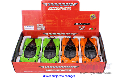 Showcasts® Collectibles - Pagani Huayra Roadster (1/24 scale diecast model car, Asstd.) 71354D MAP: $19.99