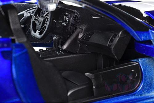 Showcasts® Collectibles - Chevrolet® Corvette® ZR1 Hardtop (2019, 1/24 scale diecast model car, Blue) 71356BU MAP: $22.99