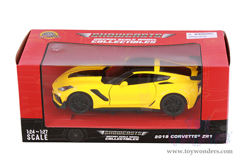 Showcasts® Collectibles - Chevrolet® Corvette® ZR1 Hardtop (2019, 1/24 scale diecast model car, Yellow) 71356YL MAP: $22.99