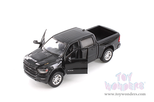 Showcasts® Collectibles - Dodge Ram 1500 Crew Cab Laramie Pickup Truck (2019, 1/27 scale diecast model car, Black) 71357BKD MAP: $19.99