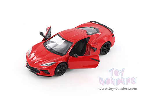 Showcasts® Collectibles - Chevrolet® Corvette® C8 Stingray Hardtop (2020, 1/24 scale diecast model car, Asstd.) 71360D MAP: $19.99