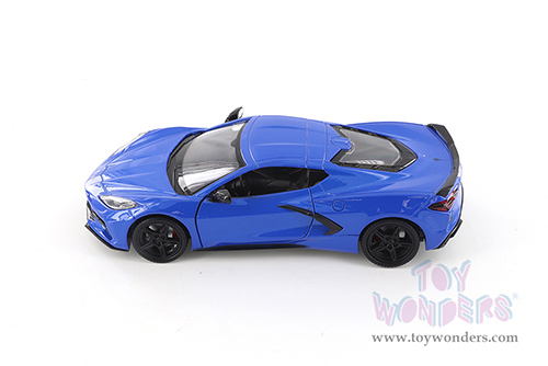 Showcasts® Collectibles - Chevrolet® Corvette® C8 Stingray Hardtop (2020, 1/24 scale diecast model car, Asstd.) 71360D MAP: $19.99